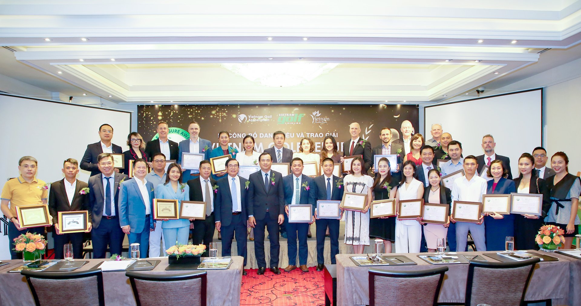 KN Golf Links excellently won 2 awards at Vietnam Golf & Leisure Awards 2022